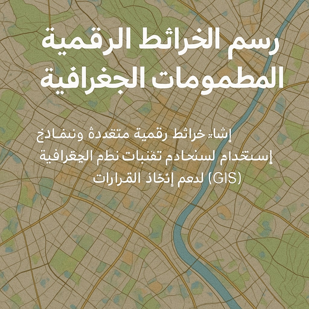 رسم الخرائط الرقمية ونظم المعلومات الجغرافية